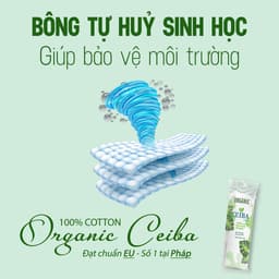 Thumbnail Combo 5 Bông Tẩy Trang Ceiba Tree Dành Cho Mọi Loại Da 80 miếng x5 3