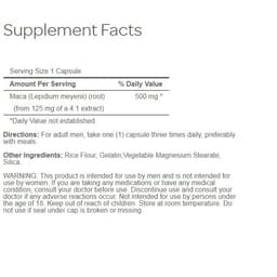 Thumbnail Viên uống tăng cường sinh lực Puritan's Pride: Maca Exotic Herb 60 viên 2