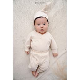 Thumbnail LE COON | Set Mũ Knotted, Bao Tay, Bao Chân | Vải COOL mỏng mát | Newborn 3