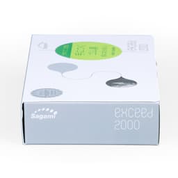 Thumbnail Combo 2 hộp bao cao su Sagami Exceed 2000 thiết kế 3D một lần thắt hộp 12 chiếc 3