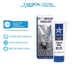 Thumbnail Gel làm lạnh thể thao STARBALM Cold Gel dùng trong và sau khi chơi thể thao 100ml - MEDICAL 1