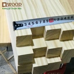 Thumbnail Thanh gỗ thông vuông 4x4 đã xử lý 4 mặt đẹp Dwood Chuyên Mộc 3