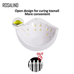 Thumbnail Đèn móng tay ROSALIND18 Bóng đèn LED 36W UV / LED để khoe ngón tay quyến rũ 3