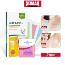Thumbnail Bộ 24 miếng sáp dán tẩy lông SUMAX hai mặt tự nhiên cỡ lớn 9x18 150g chất lượng cao 1
