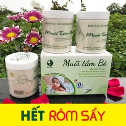 Thumbnail Muối Tắm Bé Độc Mộc 400g - HTX Sinh Dược - Muối Tắm Thảo Dược Hết Rôm Sảy - Mề Đay - Mẩn Ngứa 4