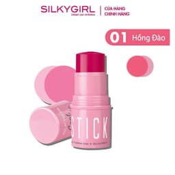 Thumbnail Má Hồng Dạng Thỏi Silkygirl Cool Chic Blush Stick 4g 1