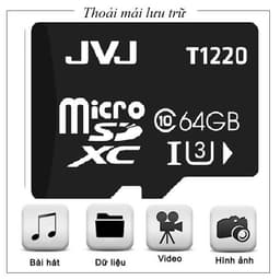 Thumbnail Thẻ nhớ 64Gb JVJ Class 10 U3 - Dùng cho tất cả các dòng thiết bị hỗ trợ thẻ nhớ micro, camera giám sát-Bảo hành 5 năm 3