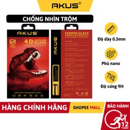 Thumbnail Kính cường lực chống nhìn trộm 7, 7 Plus/8 Plus,X, Xs Max/11Pro/11 ProMax/12/12 Pro Max13/13 Pro Max - AKUS 1