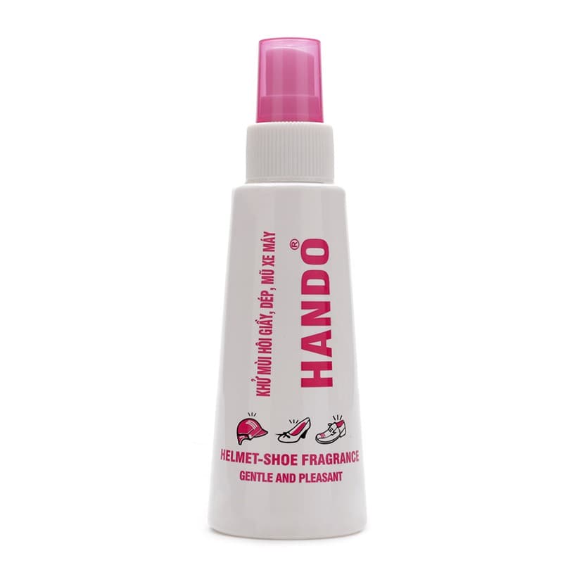 Ảnh Chai xịt khử mùi giày dép, mũ bảo hiểm HANDO...120ml 2