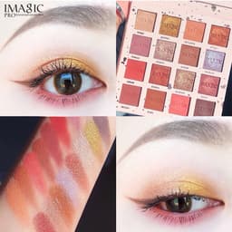 Thumbnail Bảng phấn mắt IMAGIC màu lì và lấp lánh chống thấm nước cao cấp dễ sử dụng 250g 2