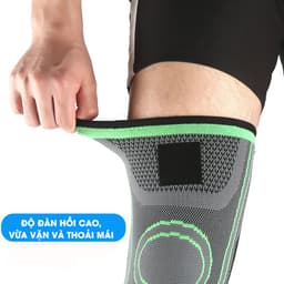 Thumbnail Băng Quấn Bảo Vệ Đầu Gối MixSport Co Giãn 4 Chiều Thoáng Khí Ngăn Chặn Chấn Thương 4