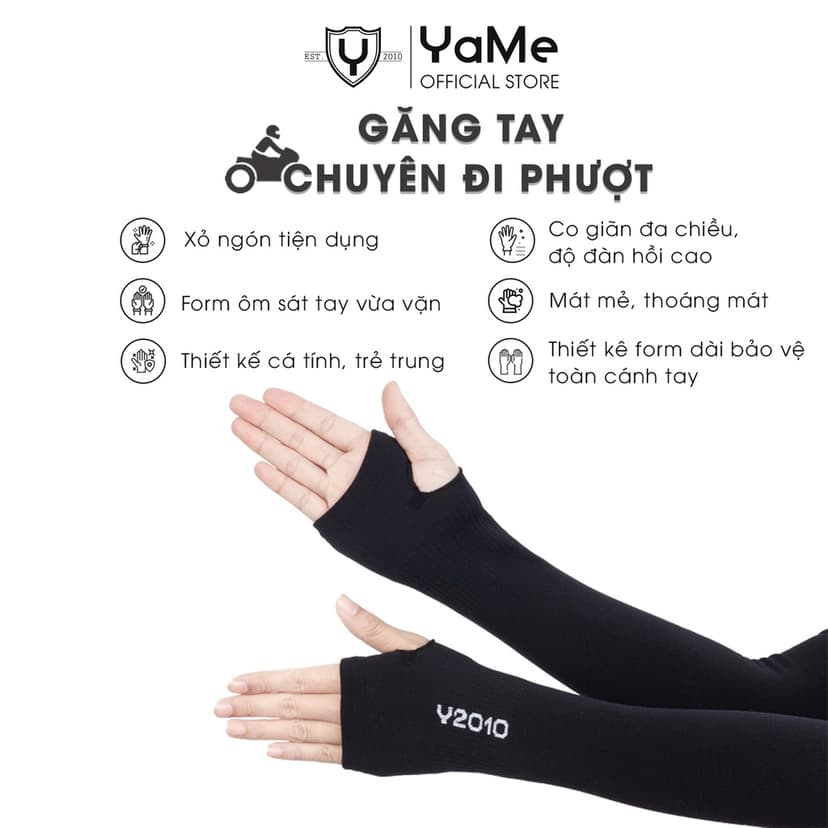 Ảnh Găng Tay Nam Nữ Chuyên Phượt Thương Hiệu Y2010 A02 19813|YaMe| 2