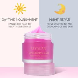 Thumbnail Mặt nạ ngủ môi LIYALAN dưỡng ẩm tái tạo làn da hiệu quả chuyên dụng 25g 4