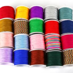 Thumbnail （Không co giãn ）BEADIA Cuộn Dây Nylon Dùng Làm Đồ Trang Sức Thủ Công Tiện Lợi 50m 0.8mm 1