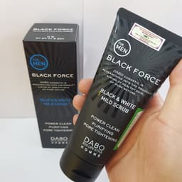 Thumbnail Combo 2 tuýp sữa rửa mặt dành cho nam Dabo BLACK FORCE- For Men Hàn Quốc (120ml/ Tuýp) giúp sạch da, loại bỏ bã nhờn 2