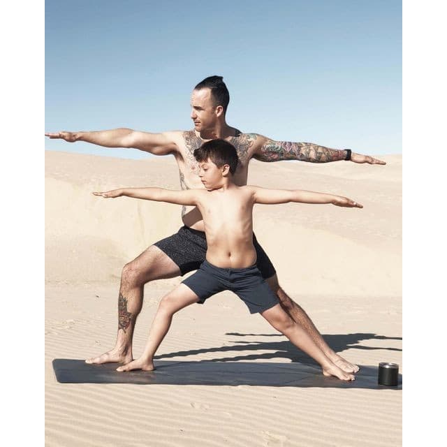 Ảnh Thảm Tập Yoga Chống Trượt 2 Lớp Dày 6mm, 8mm, 10mm Chất Liệu Cao Su Non TPE Cao Cấp YOGA CAT - Chính hãng Amalife 3