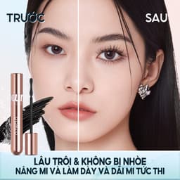Thumbnail Mascara O.TWO.O chống nước chống nhòe lâu phai 36h cho hàng mi dày dài và cong vút 2