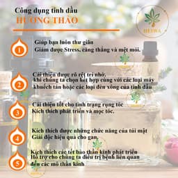 Thumbnail Tinh dầu Hương thảo HEIWA nhập khẩu Ấn Độ có giấy kiểm định, dung tích 50ml 3