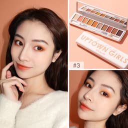 Thumbnail Bảng phấn mắt FOCALLURE 10 màu kết cấu mịn kèm cọ và gương hai đầu cao cấp 10g 4