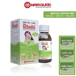 Thumbnail Siro ho cảm Ích Nhi chai 90ml, hỗ trợ giải giảm, hỗ trợ giảm ho, sổ mũi, hỗ trợ tiêu đờm 2