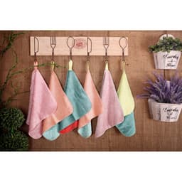 Thumbnail Khăn lau bếp sạch bóng dầu mỡ Vargreen ( 1 chiếc loại 2 lớp) 3