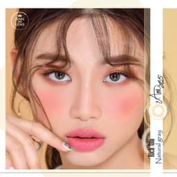 Thumbnail Lens Mắt Cận ANN365 Xám Natural Gray Loại 1 Ngày Nội Địa Hàn Cho Mắt Nhạy Cảm 1