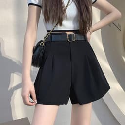 Thumbnail Quần short nữ silive quần đùi nữ cạp cao phong cách trẻ trung 4