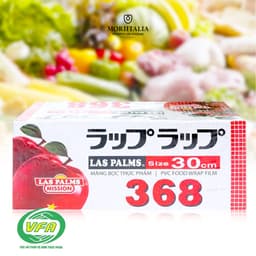 Thumbnail Màng Bọc Thực Phẩm PVC Las Palms chính hãng 30cmx368 (250m) dao nhựa MBTP00006026 - Moriitalia 2