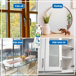 Thumbnail Xịt Làm Sạch Kính Và Nội Thất Hữu Cơ POLIBOY Không Để Lại Vệt, Vệ Sinh Tủ Kính Bày Thực Phẩm 500ml Hoàn Toàn Tự Nhiên 2