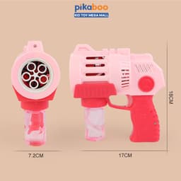 Thumbnail Đồ chơi tạo bong bóng và phun nước Pikaboo chất liệu cao cấp an toàn ra nhiều bong bóng đẹp mắt 3