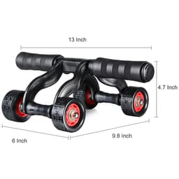 Thumbnail Con Lăn 4 Bánh Tập Cơ Bụng Chính Hãng Amalife – Dụng Cụ Tập Cơ Bụng 4 Bánh – Tập Thể Hình, Tập Gym, Tập Cơ Bụng 6 Múi 3