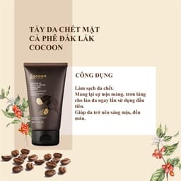 Thumbnail Tẩy tế bào chết Cocoon Cà Phê Đắk Lắk Làm Sạch Da Chết Mặt 150ml 1