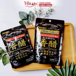 Thumbnail Viên uống dấm đen giảm cân Nhật Bản Orihiro túi 216 viên đẹp da an toàn 3