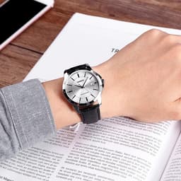 Thumbnail Đồng hồ nam dây da Casio MTP-V004L-7AUDF chính hãng 1