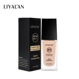 Thumbnail Kem nền LIYALAN dạng lỏng với chỉ số spf30 kiểm soát dầu lâu trôi chống thấm nước trang điểm tự nhiên 30ml 1