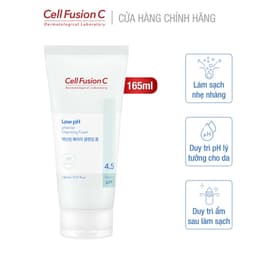 Thumbnail Sữa Rửa Mặt Cấp Ẩm & Cân Bằng Độ pH Trên Da Cell Fusion C Low pH pHarrier Cleansing Foam 165ML 1