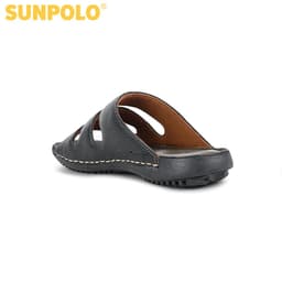 Thumbnail Dép Quai Ngang Nam Da Bò SUNPOLO DQN019 2