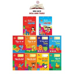 Thumbnail Sách - Tập Tô Bộ chuẩn bị cho bé vào lớp 1 (8 cuốn) 1