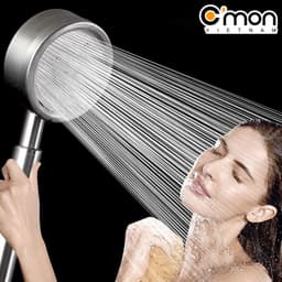 Thumbnail Bộ vòi sen siêu tăng áp inox SUS304 C'MON TS-01_304 + củ sen lạnh CSL-01 4