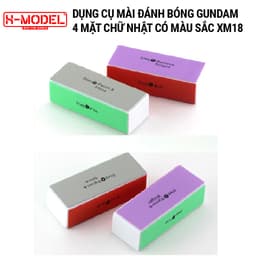 Thumbnail Dùng cụ mô hình gundam Mài, đánh bóng, chà nhám chuyên dụng X- MODEL 4 mặt có màu chất liệu cao cấp 2