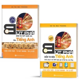 Thumbnail Sách - Combo Bứt phá điểm thi môn tiếng Anh (Chinh phục kì thi THPTQG và Đại học, cao đẳng) Tập 1 + 2 1