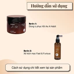 Thumbnail Bộ sản phẩm xịt bưởi kịc mọc+ kem ủ tóc tráng gương vyvyhaircare V 365ml 3