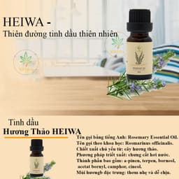Thumbnail Tinh dầu Hương thảo HEIWA nhập khẩu Ấn Độ có giấy kiểm định, dung tích 50ml 2