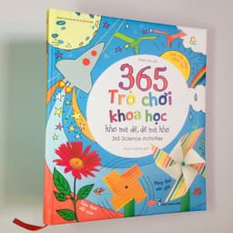Thumbnail Sách - 365 trò chơi khoa học khó mà dễ dễ mà khó (Đinh Tị) 1
