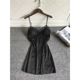 Thumbnail Váy Ngủ Hai Dây Lụa Satin Phối Ren Hisexy MD95 3