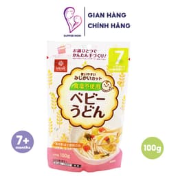 Thumbnail Mì somen tách muối Hakubaku Nhật Bản gói 100g bổ dưỡng an toàn cho bé từ 5 tháng 2