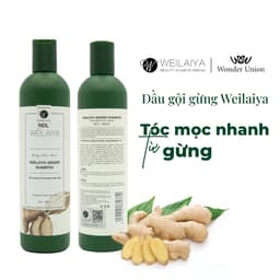 Thumbnail Dầu gội gừng trắng ngăn rụng và kích mọc tóc Weilaiya Ginger Shampoo 400ml 2