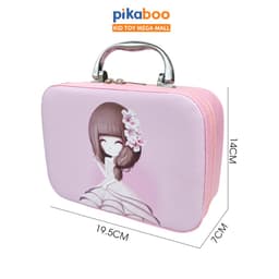Thumbnail Đồ chơi trang điểm cho bé gái Pikaboo, bộ vali và máy ảnh trang điểm cao cấp, an toàn, dễ làm sạch 3