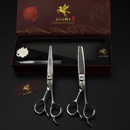 Thumbnail Kéo Cắt Tóc AKUMA EAC28 6 Inch Thép Nhật Cao Cấp 2