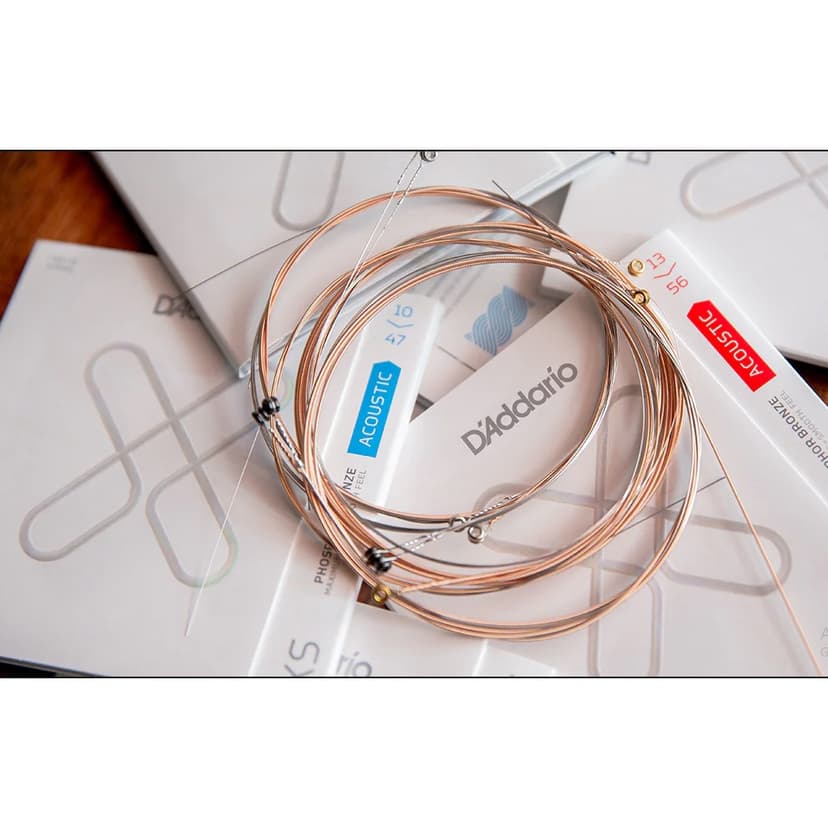 Ảnh Dây Đàn Guitar Acoustic D'addario XS PB X-LIGHT XSAPB1047, dây đàn thay thế cao cấp cho đàn guitar - Việt Thương Music 2